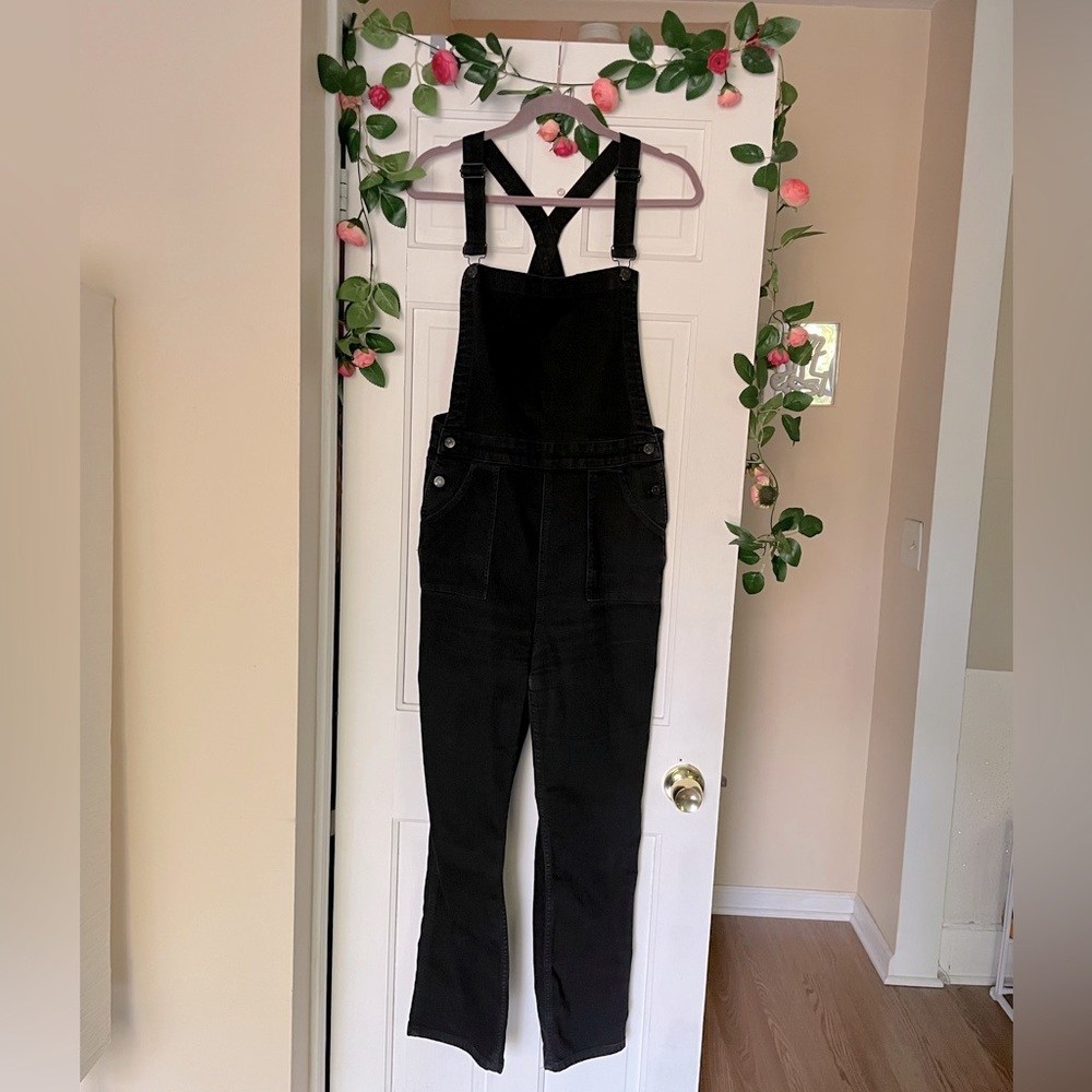 Madewell Denim Overalls in Black